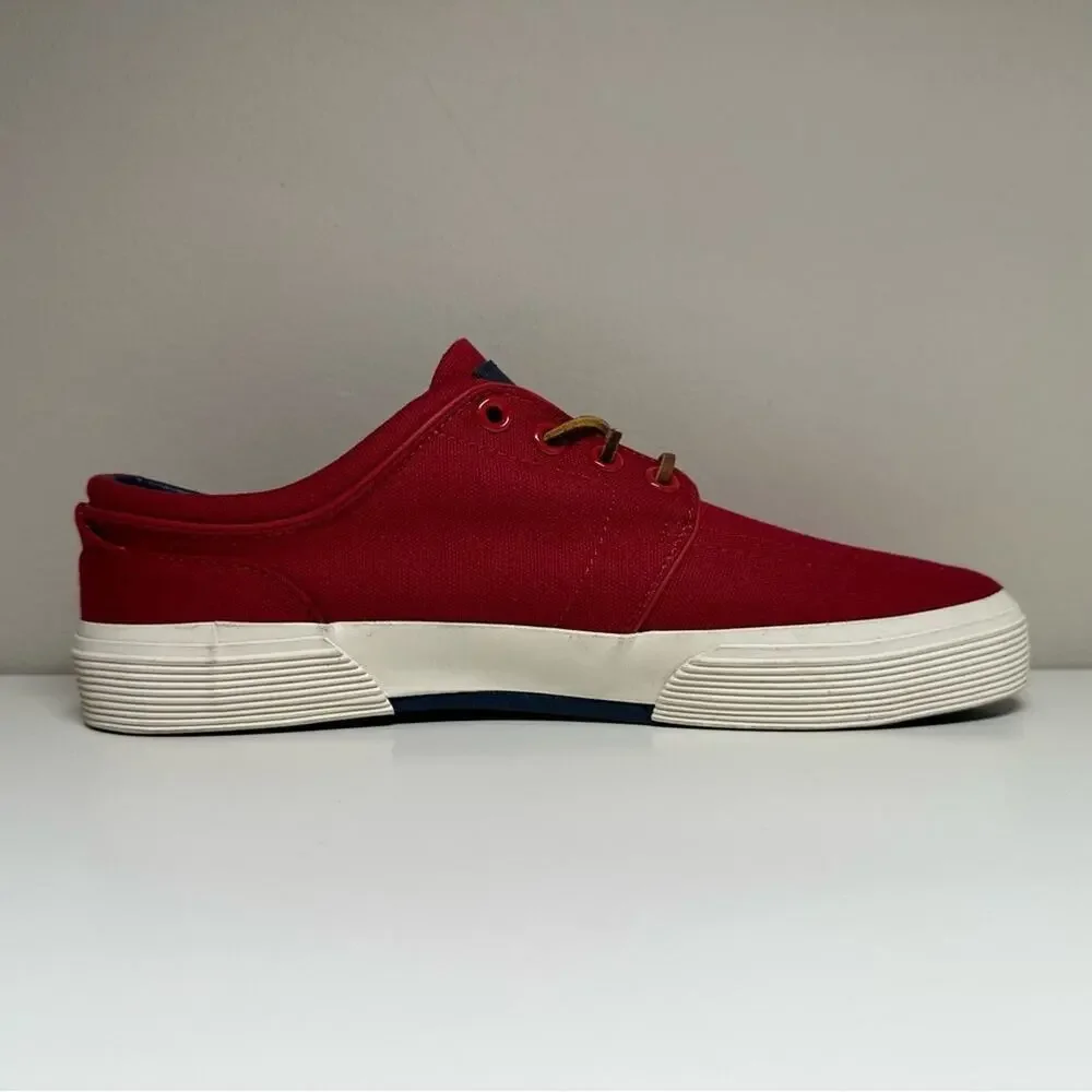 Polo Ralph Lauren | Faxon Low Boat Shoes | Burgundy Red | Men’s Size 7